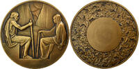 France Medaille La Vieillesse, Bronze, Marcel Renard -
