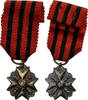 Belgium Medaille Mérite Civique, Réduction, Excellent Quality, Silver, 16 -