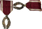 Belgium Medaille Palmes, Ordre de la Couronne, Léopold, Excellent Quality -