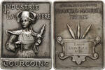 France Medaille Industrie Lainière de Tourcoing, Silver, C.L -