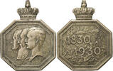 Belgium Medaille Centenaire, Very Good Quality, Silvered bronze -
