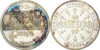 France Medaille Europa, Silver, Osterreich -