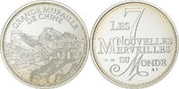 France Medaille Merveilles du monde, Grande Muraille de Chine, Silver -