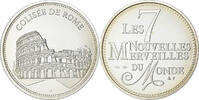 France Medaille Merveilles du monde, Colisée de Rome, Silver -