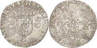 France Douzain aux croissants Coin, Rennes, Billon -