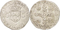 France Douzain aux croissants Coin, Rennes, Billon -