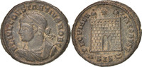 Follis Coin, Constantius II, Siscia, Copper, RIC:217d -