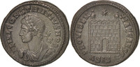 Follis Coin, Constantius II, Siscia, Copper, RIC:217d -