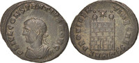 Follis Coin, Constantius II, Heraclea, Copper, RIC:97g -
