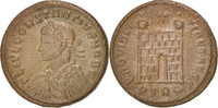 Follis Coin, Constantius II, Trier, Copper, RIC:480p -