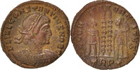 Follis Coin, Constantius II, Trier, Copper, RIC:546 -