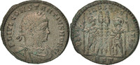 Follis Coin, Constantius II, Roma, Copper, RIC:329 -