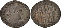 Follis Coin, Constantius II, Thessalonica, Copper, RIC:186 -