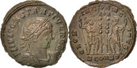Follis Coin, Constantius II, Arles, Copper, RIC:347 -