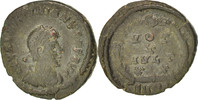 Nummus Coin, Valentinian II, Kyzikos, Copper, RIC:19b -