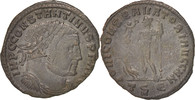 Follis Coin, Constantine I, Thessalonica, Copper, RIC:61b -
