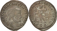 Follis Coin, Constantine I, Thessalonica, Copper, RIC:61b -