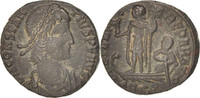 Half Maiorina Coin, Constantius II, Thessalonica, Copper, RIC:119 -