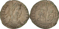 Half Maiorina Coin, Constantius II, Siscia, Copper, RIC:243 -