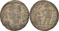 Maiorina Coin, Constans, Kyzikos, Copper, RIC:73 -