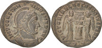 Follis Coin, Constantine I, Ticinum, Copper -