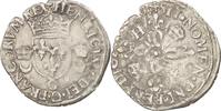 France Douzain aux croissants Coin, Poitiers, Billon -
