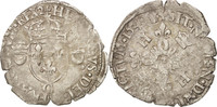 France Douzain aux croissants Coin, Poitiers, Billon -