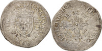 France Douzain aux croissants Coin, Poitiers, Billon -