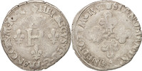 France Demi Gros de Nesle Coin, Paris, Silver, Sombart:4458 -