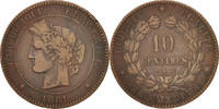 France 10 Centimes Coin, Cérès, Paris, Bronze, KM:815.1 -