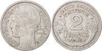 France 2 Francs Coin, Morlon, Beaumont le Roger, Aluminum -