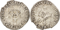 France Douzain aux croissants Coin, Rouen, Billon -