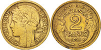 France 2 Francs Coin, Morlon, Paris, Aluminum-Bronze, KM:886 -
