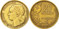 France 20 Francs Coin, Guiraud, Beaumont le Roger -