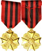 Belgium Medal Décoration civique, Excellent Quality, Bronze, 50 -