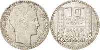 France 10 Francs Coin, Turin, Paris, Silver, KM:878 -