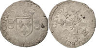 France Douzain aux croissants Coin, Troyes, Billon -