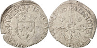France Douzain aux croissants Coin, Caen, Billon -