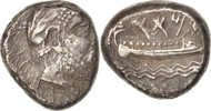  Stater 350 BC Arados  Coin, Phoenicia, Arados, Silver, BMC:pl.2/12 SS  625,00 EUR free shipping
