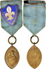 France Medal Hospitalit du Diocèse de Lille, Infirmières à Lourdes, XXth -