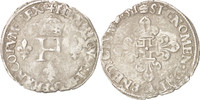 France Demi Gros de Nesle Coin, Paris, Silver, Sombart:4458 -
