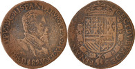 Belgium Token Philippe II, Bureau des Finances, Copper -