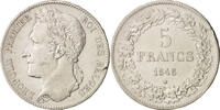 Belgium 5 Francs, 5 Frank Coin, Leopold I, Silver, KM:3.2 -