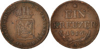 Austria Kreuzer Coin, Franz II (I), Copper, KM:2113 -