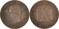 France Centime Coin, Napoleon III, Napoléon III, Bordeaux -