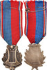 France Medal Confédération Musicale de France, Very Good Quality, Silver -