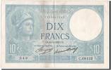 France 10 Francs Banknote, 10 F 1916-1942 ''Minerve'' -