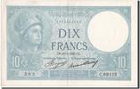 France 10 Francs Banknote, 10 F 1916-1942 ''Minerve'' -