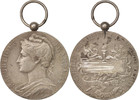 France Medal Médaille d'honneur du travail, Good Quality, Borrel, Silver -