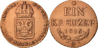Austria Kreuzer Coin, Franz II (I), Copper, KM:2113 -